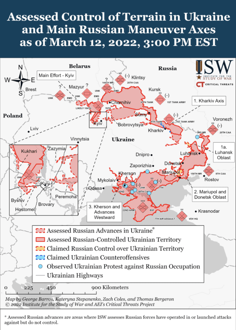 A map of the russian territory and its locations.